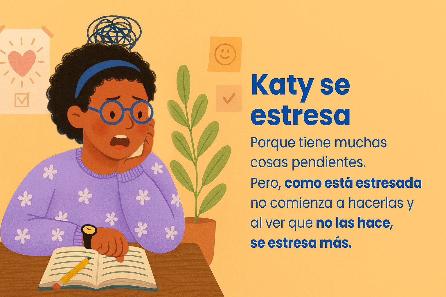 katy se estresa
